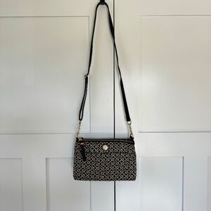 Tommy Hilfiger Monogram Crossbody Bag Double Compartments | NWOT